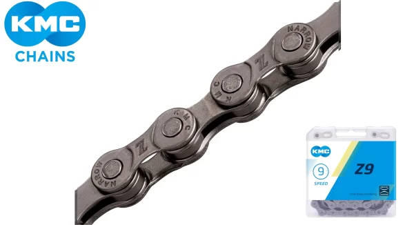 KMC Z9 CHAIN - GREY-GREY