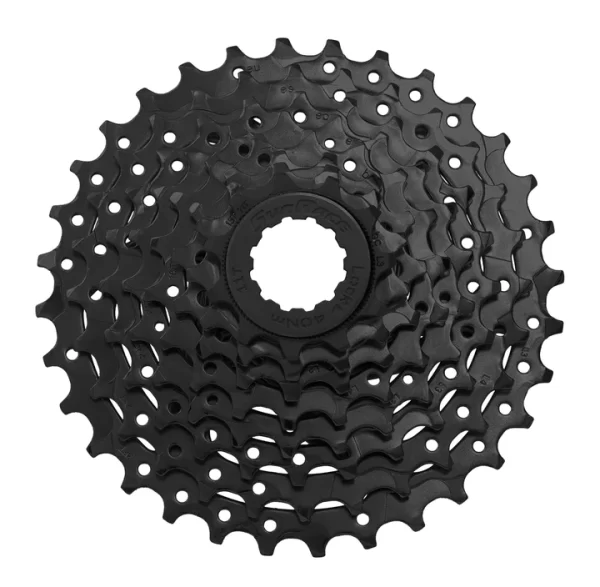 SUNRACE M55 8 SPEED CASSETTE (BLACK)