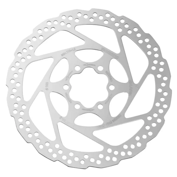 SHIMANO SM-RT56 6-BOLT DISC BRAKE ROTORS (SILVER)