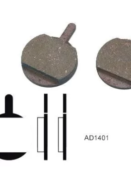 ASHIMA DISC BRAKE PADS (AD1401-OR-S)