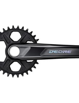 Shimano Deore FC-M6100-1 Crankset - 170mm, 12-Speed, 32t, Black