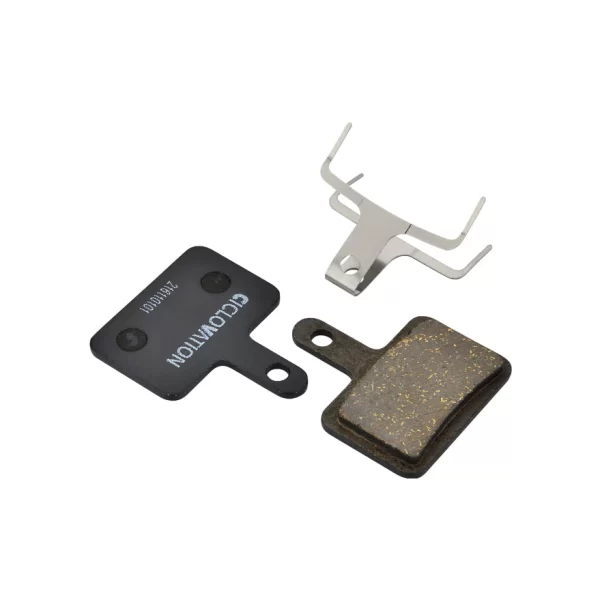 CICLOVATION DISC BRAKE PAD ORAGANIC-STEEL BACKPLATE. SHIMANO B01S,TEKTRO R A10,11 E10,11